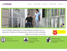 Tablet Screenshot of citsalud.cl